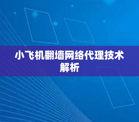小飞机翻墙网络代理技术解析