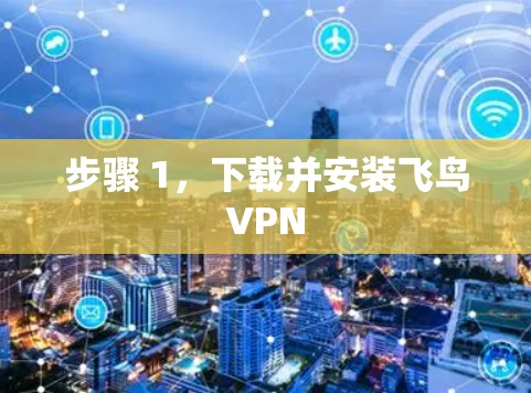 步骤 1,下载并安装飞鸟VPN 步骤 1,下载并安装飞鸟VPN