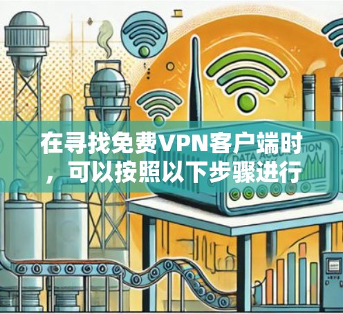在寻找免费VPN客户端时,可以按照以下步骤进行 在寻找免费VPN客户端时,可以按照以下步骤进行