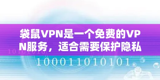袋鼠VPN是一个免费的VPN服务,适合需要保护隐私和安全的用户。以下是使用袋鼠VPN的详细步骤 袋鼠VPN是一个免费的VPN服务,适合需要保护隐私和安全的用户。以下是使用袋鼠VPN的详细步骤