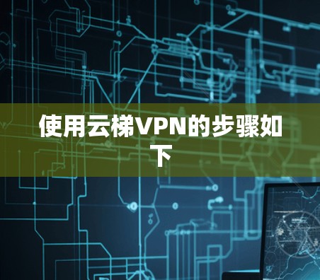使用云梯VPN的步骤如下 使用云梯VPN的步骤如下
