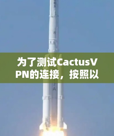 为了测试CactusVPN的连接,按照以下步骤进行 为了测试CactusVPN的连接,按照以下步骤进行