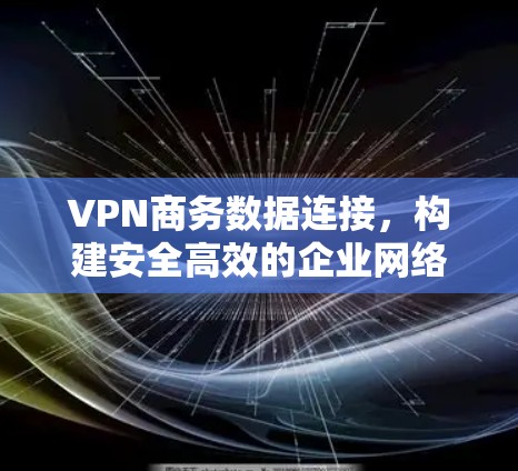 VPN商务数据连接,构建安全高效的企业网络 VPN商务数据连接,构建安全高效的企业网络
