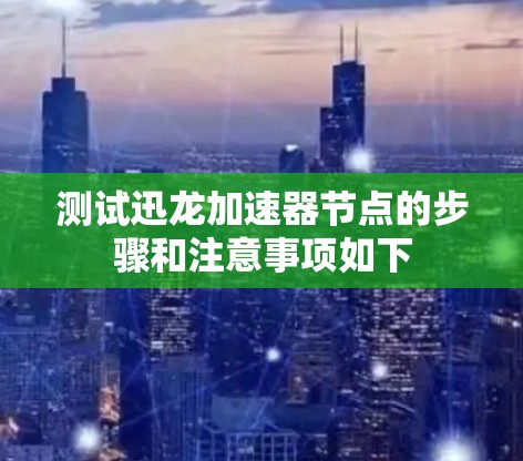 测试迅龙加速器节点的步骤和注意事项如下 测试迅龙加速器节点的步骤和注意事项如下