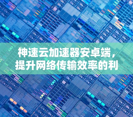 神速云加速器安卓端，提升网络传输效率的利器