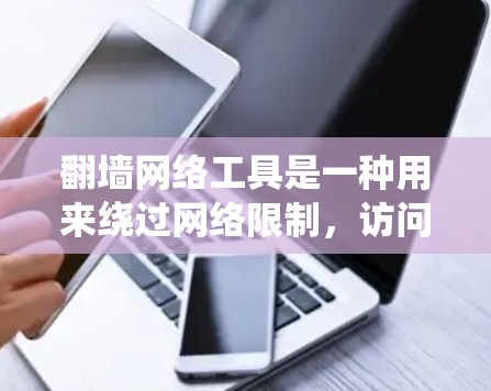 翻墙网络工具是一种用来绕过网络限制,访问被限制访问的网站或内容的技术和工具。这些工具通常用于克服政府、企业或学校实施的网络过滤政策。以下是一些常见的翻墙网络工具和方法 翻墙网络工具是一种用来绕过网络限制,访问被限制访问的网站或内容的技术和工具。这些工具通常用于克服政府、企业或学校实施的网络过滤政策。以下是一些常见的翻墙网络工具和方法