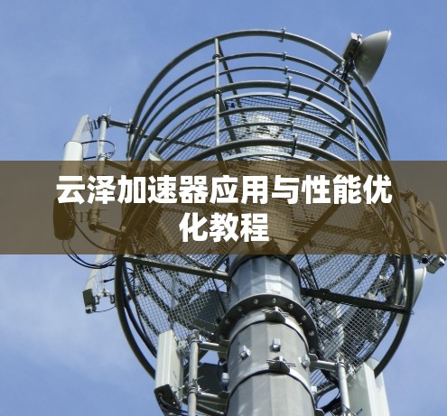 云泽加速器应用与性能优化教程 云泽加速器应用与性能优化教程