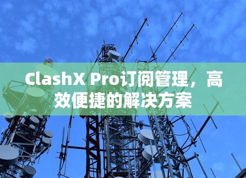 ClashX Pro订阅管理,高效便捷的解决方案 ClashX Pro订阅管理,高效便捷的解决方案