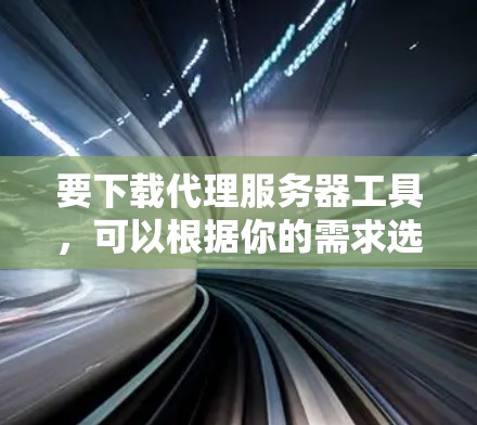 要下载代理服务器工具,可以根据你的需求选择合适的工具。以下是一些常用的代理服务器工具及其下载链接