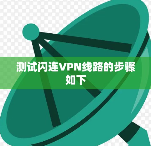 测试闪连VPN线路的步骤如下